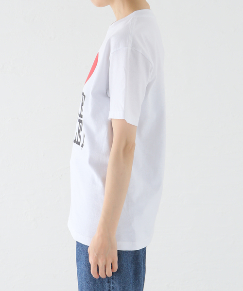 Oriens JOURNAL STANDARD(オリエンス ジャーナルスタンダード)の「【nancy/ナンシー】CROWLEY TEE NA065:Tシャツ(Tシャツ/カットソー・レディース・ホワイト・SMALL)」の4枚目の写真