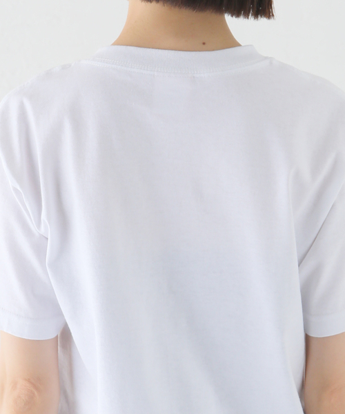 Oriens JOURNAL STANDARD(オリエンス ジャーナルスタンダード)の「【nancy/ナンシー】CROWLEY TEE NA065:Tシャツ(Tシャツ/カットソー・レディース・ホワイト・SMALL)」の7枚目の写真