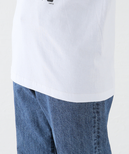 Oriens JOURNAL STANDARD(オリエンス ジャーナルスタンダード)の「【nancy/ナンシー】CROWLEY TEE NA065:Tシャツ(Tシャツ/カットソー・レディース・ホワイト・SMALL)」の11枚目の写真