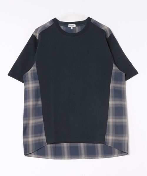 renoma HOMME（レノマオム）の「【ウォッシャブル】レノマ オム 布帛使い クルーネック半袖Tシャツ（Tシャツ/カットソー・メンズ・ホワイト/ネイビー・MEDIUM/LARGE/X-LARGE）」の19枚目の写真