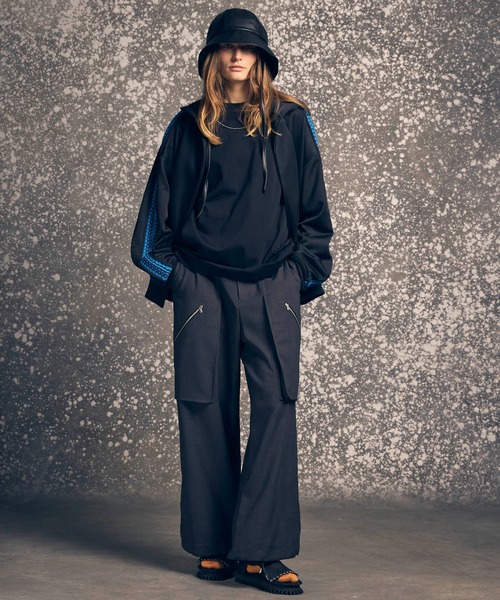 MAISON SPECIAL(メゾンスペシャル)の「《UNISEX》Mercerize Cotton Prime-Over Crew Neck T-shirt/マーセライズコットンプライムオーバークルーネックTシャツ【MAISON SPECIAL/メゾンスペシャル】(Tシャツ/カットソー・メンズ・ラベンダー/ホワイト/ライム/ブラック・0/1/2)」の8枚目の写真