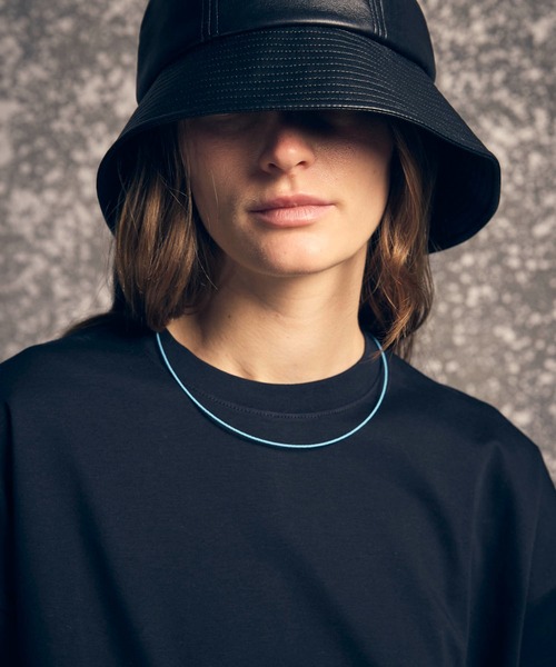 MAISON SPECIAL(メゾンスペシャル)の「《UNISEX》Mercerize Cotton Prime-Over Crew Neck T-shirt/マーセライズコットンプライムオーバークルーネックTシャツ【MAISON SPECIAL/メゾンスペシャル】(Tシャツ/カットソー・メンズ・ラベンダー/ホワイト/ライム/ブラック・0/1/2)」の15枚目の写真