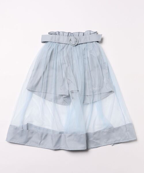 PINKHUNT(ピンクハント)の「PINKHUNT チュール付きショートパンツ 9474K(その他パンツ・キッズ・ライトブルー/ブラック/ピンク・130cm/150cm/140cm/160cm/120cm)」の6枚目の写真