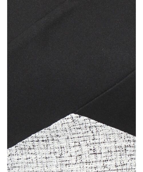 RESEXXY（リゼクシー）の「フロントクロスツイードワンピース（ワンピース・レディース・ベージュ/ブラック・FREE）」の22枚目の写真