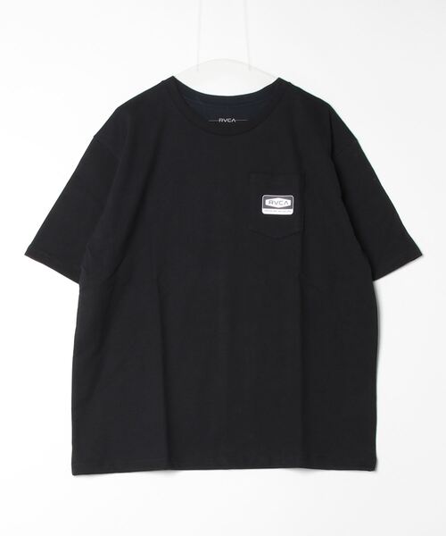 RVCA(ルーカ)の「RVCA/ルーカ 半袖Tee バックプリント オーバーサイズ コットン BE04A-238(Tシャツ/カットソー・メンズ・ブラック/ホワイト/ブラウン・S/M/L)」の7枚目の写真
