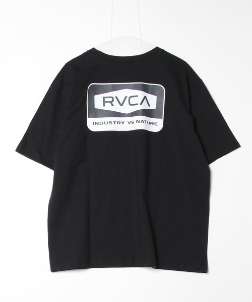 RVCA(ルーカ)の「RVCA/ルーカ 半袖Tee バックプリント オーバーサイズ コットン BE04A-238(Tシャツ/カットソー・メンズ・ブラック/ホワイト/ブラウン・S/M/L)」の8枚目の写真