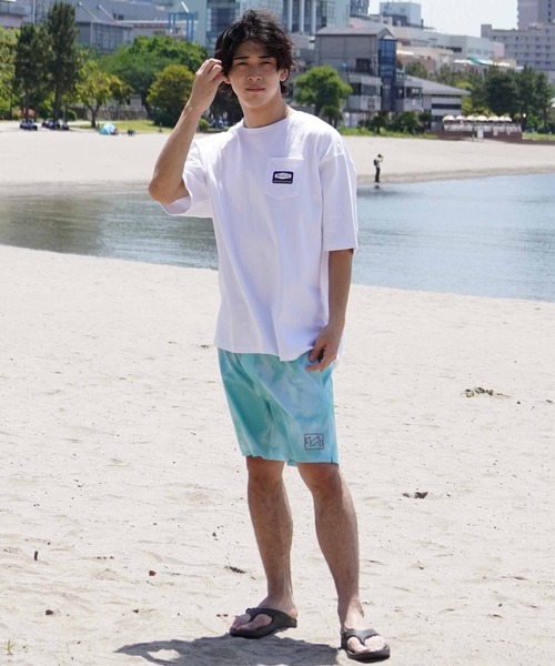 RVCA(ルーカ)の「RVCA/ルーカ 半袖Tee バックプリント オーバーサイズ コットン BE04A-238(Tシャツ/カットソー・メンズ・ブラック/ホワイト/ブラウン・S/M/L)」の22枚目の写真
