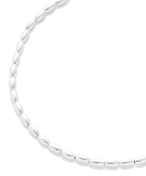 N.（N. Natural Beauty Basic）（エヌエヌナチュラルビューティーベーシック）の「カットボールチェーンショートネックレス（ネックレス・レディース・シルバー・FREE）」の3枚目の写真