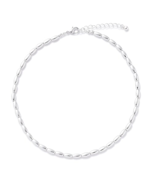 N.（N. Natural Beauty Basic）（エヌエヌナチュラルビューティーベーシック）の「カットボールチェーンショートネックレス（ネックレス・レディース・シルバー・FREE）」の6枚目の写真