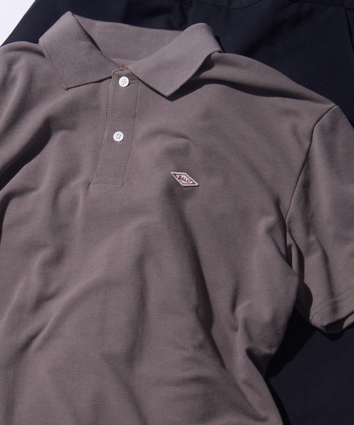 BALL(ボール)の「【BALL】54501NT T/C鹿の子 ワッペン付きポロシャツ(ポロシャツ・メンズ・チャコールグレー/ホワイト/グリーン/ブラウン/グレー/ブルー/ブラック/ネイビー・LL/L/M)」の6枚目の写真