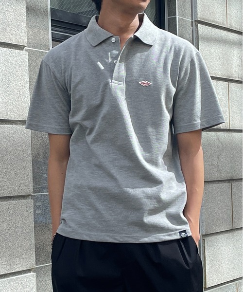 BALL(ボール)の「【BALL】54501NT T/C鹿の子 ワッペン付きポロシャツ(ポロシャツ・メンズ・チャコールグレー/ホワイト/グリーン/ブラウン/グレー/ブルー/ブラック/ネイビー・LL/L/M)」の9枚目の写真