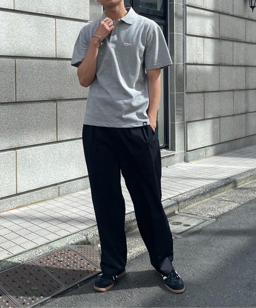 BALL(ボール)の「【BALL】54501NT T/C鹿の子 ワッペン付きポロシャツ(ポロシャツ・メンズ・チャコールグレー/ホワイト/グリーン/ブラウン/グレー/ブルー/ブラック/ネイビー・LL/L/M)」の10枚目の写真