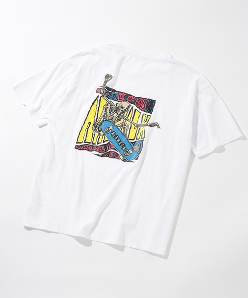 AIRWALK（エアウォーク）の「【AIRWALK】プレーン＆ピグメント加工半袖プリントTシャツ オーバーサイズ AWM42400/AWM42401/AWM42402（Tシャツ/カットソー・メンズ・パープル/ホワイト/ホワイト系その他3/パープル系その他2/ブラック/ブラック系その他2/ホワイト系その他2/ブラック系その他3/グレー・M/L/LL）」の15枚目の写真