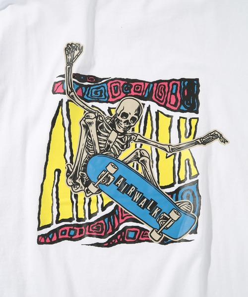 AIRWALK（エアウォーク）の「【AIRWALK】プレーン＆ピグメント加工半袖プリントTシャツ オーバーサイズ AWM42400/AWM42401/AWM42402（Tシャツ/カットソー・メンズ・パープル/ホワイト/ホワイト系その他3/パープル系その他2/ブラック/ブラック系その他2/ホワイト系その他2/ブラック系その他3/グレー・M/L/LL）」の17枚目の写真