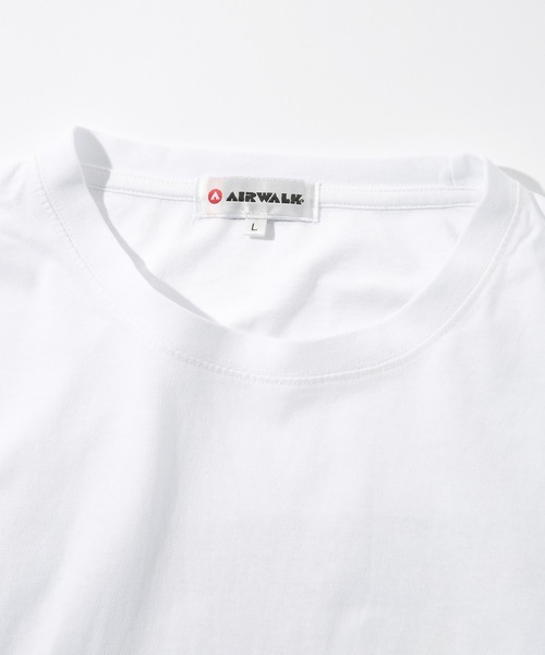 AIRWALK（エアウォーク）の「【AIRWALK】プレーン＆ピグメント加工半袖プリントTシャツ オーバーサイズ AWM42400/AWM42401/AWM42402（Tシャツ/カットソー・メンズ・パープル/ホワイト/ホワイト系その他3/パープル系その他2/ブラック/ブラック系その他2/ホワイト系その他2/ブラック系その他3/グレー・M/L/LL）」の18枚目の写真