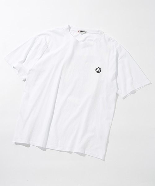 AIRWALK（エアウォーク）の「【AIRWALK】プレーン＆ピグメント加工半袖プリントTシャツ オーバーサイズ AWM42400/AWM42401/AWM42402（Tシャツ/カットソー・メンズ・パープル/ホワイト/ホワイト系その他3/パープル系その他2/ブラック/ブラック系その他2/ホワイト系その他2/ブラック系その他3/グレー・M/L/LL）」の14枚目の写真