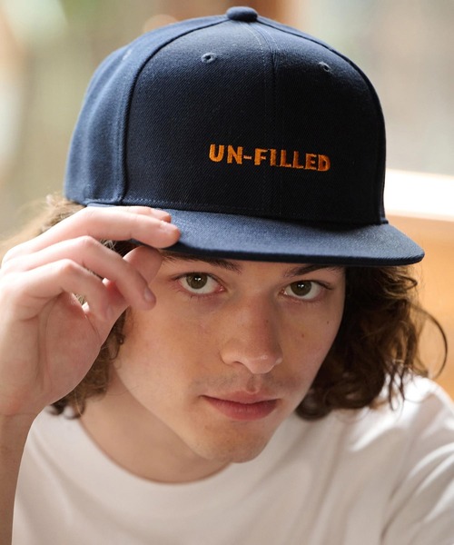 mko12050- UN-FILLED LOGO EMB BB CAP キャップ（キャップ）｜UN-FILLED（アンフィルド）