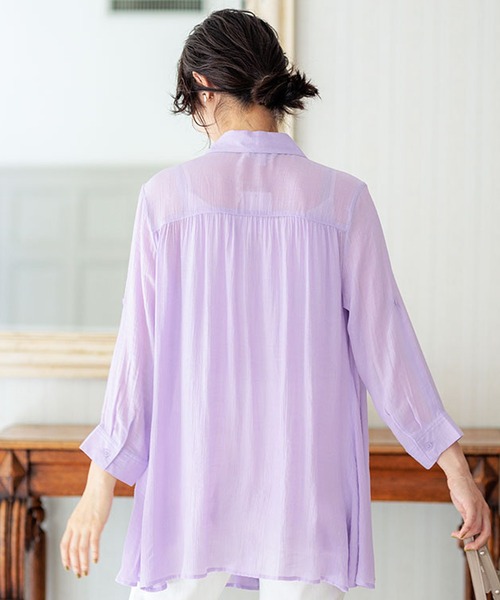超美品☆FESTENIA 日本製　上品なドレープのチュニック・カットソーとしても 超美品☆FESTENIA 日本製 上品なドレープのチュニック