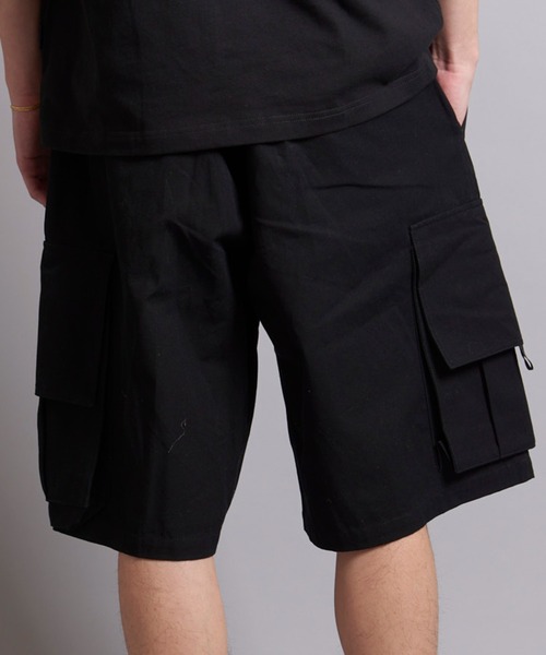 GALLIS ADDICTION（ガリスアディクション）の「GA WIDE CARGO SHORTS（カーゴパンツ・メンズ・ブラック/インディゴブルー/ブラック系/カーキ・M/L）」の17枚目の写真