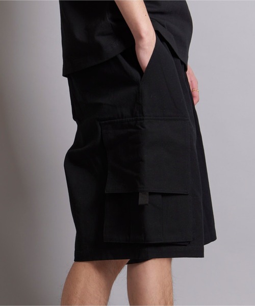 GALLIS ADDICTION（ガリスアディクション）の「GA WIDE CARGO SHORTS（カーゴパンツ・メンズ・ブラック/インディゴブルー/ブラック系/カーキ・M/L）」の18枚目の写真
