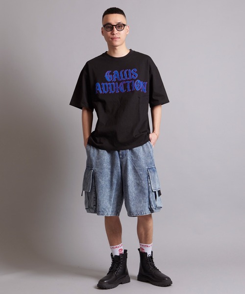 GALLIS ADDICTION（ガリスアディクション）の「GA WIDE CARGO SHORTS（カーゴパンツ・メンズ・ブラック/インディゴブルー/ブラック系/カーキ・M/L）」の13枚目の写真