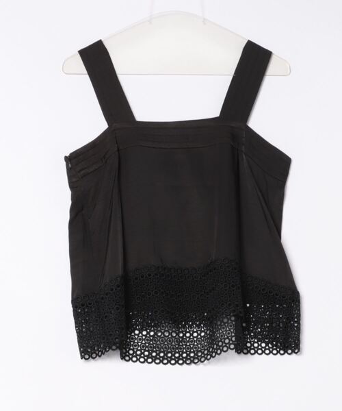SOUAIRE（mhs）レースラインノースリーブ
