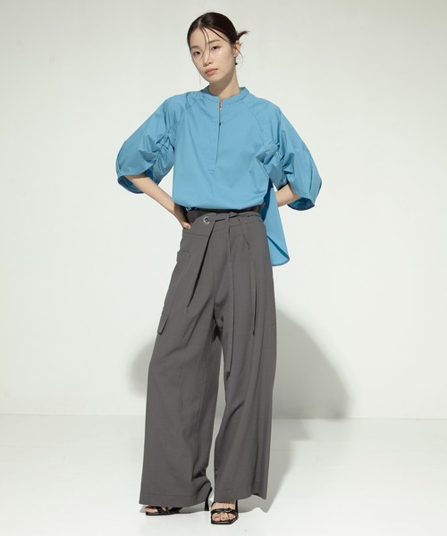 studious  カットソー トップス ブラウス　シャツ STUDIOUS ブラウス シャツ 「STUDIOUS/ステュディオス」オープン