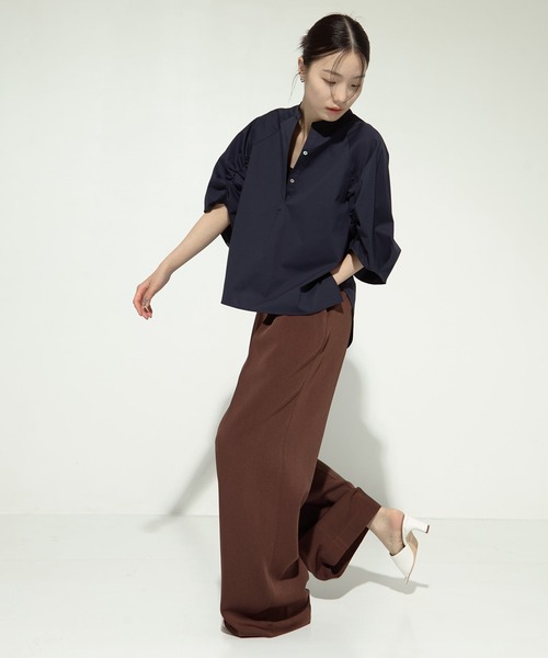 studious  カットソー トップス ブラウス　シャツ STUDIOUS ブラウス シャツ 「STUDIOUS/ステュディオス」オープン