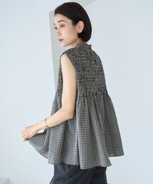 【WEB限定】シアーシャーリングブラウス