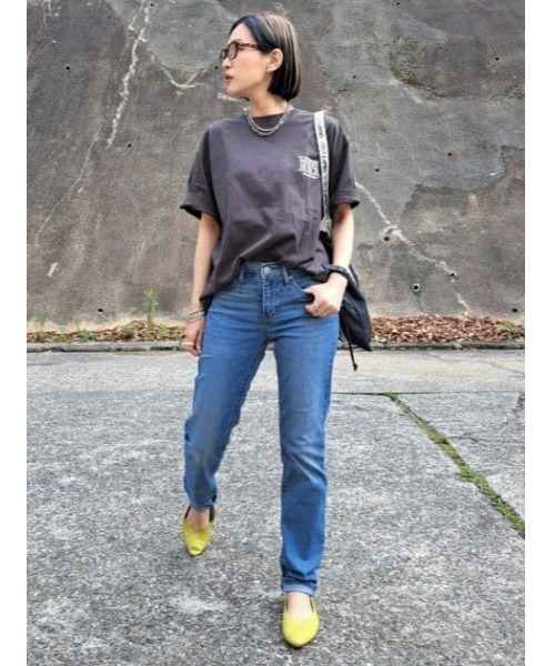 Right-on（ライトオン）の「Other(ソノタ)ゴーストエンブロイダリーTシャツ（Tシャツ/カットソー・メンズ・ブラック/ホワイト/ロイヤルブルー・M/L/XL）」の13枚目の写真