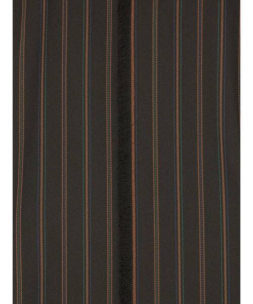 セール】MULTI PINSTRIPE LONG VEST / マルチピンストライプロング 