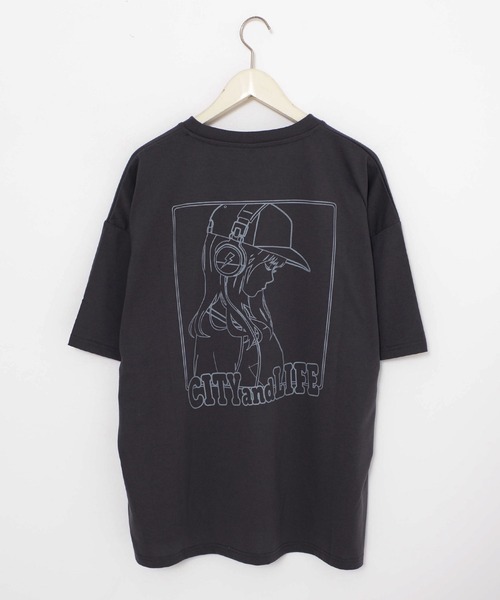 Revo.(レボ)の「TC天竺 アソート プリント オーバーサイズTシャツ ロゴ イラスト バックプリント(Tシャツ/カットソー・メンズ・チャコールグレー/ブラック系その他/ホワイト系その他5/グレー系その他/ブラック系その他2/ブラック系その他5/ブラック系その他3/ホワイト系その他4/ホワイト系その他2/グレー系その他5/グレー系その他4/グレー系その他3/グレー系その他2/ホワイト/ブラック/ブラック系その他4/ホワイト系その他3/ホワイト系その他・M/XL/L)」の14枚目の写真