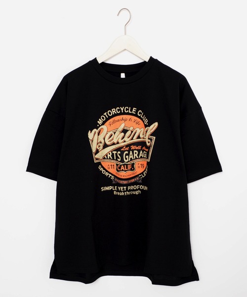 Revo.(レボ)の「TC天竺 アソート プリント オーバーサイズTシャツ ロゴ イラスト バックプリント(Tシャツ/カットソー・メンズ・チャコールグレー/ブラック系その他/ホワイト系その他5/グレー系その他/ブラック系その他2/ブラック系その他5/ブラック系その他3/ホワイト系その他4/ホワイト系その他2/グレー系その他5/グレー系その他4/グレー系その他3/グレー系その他2/ホワイト/ブラック/ブラック系その他4/ホワイト系その他3/ホワイト系その他・M/XL/L)」の13枚目の写真