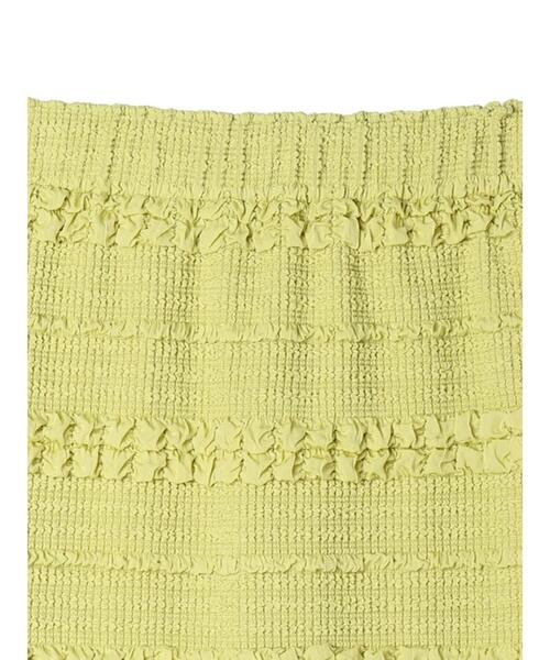 earth music&ecology(アースミュージックアンドエコロジー)の「ぷくぷくナロースカート(スカート・レディース・アイボリー/ブラック/ライム・S/M)」の21枚目の写真