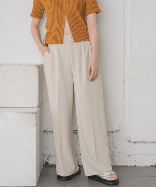 RETRO GIRL(レトロガール)の「スラックスパンツ(スラックス・レディース・ブラック/ピンク/ブルー/ナチュラル・FREE)」の22枚目の写真