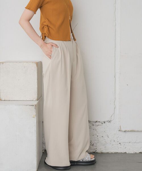 RETRO GIRL(レトロガール)の「スラックスパンツ(スラックス・レディース・ブラック/ピンク/ブルー/ナチュラル・FREE)」の21枚目の写真