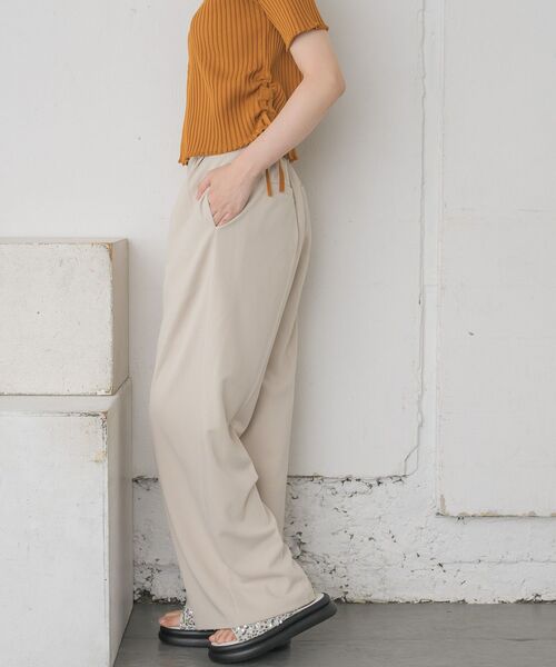 RETRO GIRL(レトロガール)の「スラックスパンツ(スラックス・レディース・ブラック/ピンク/ブルー/ナチュラル・FREE)」の20枚目の写真