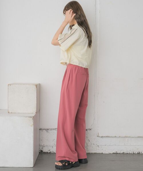 RETRO GIRL(レトロガール)の「スラックスパンツ(スラックス・レディース・ブラック/ピンク/ブルー/ナチュラル・FREE)」の16枚目の写真