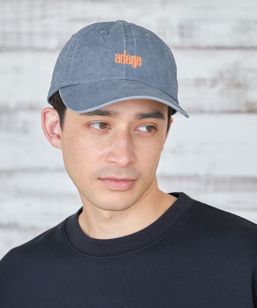 LAKOLE（ラコレ）の「ピグメントロゴキャップ / 129628（キャップ・メンズ・ブルー/カーキ/チャコール・9）」の3枚目の写真