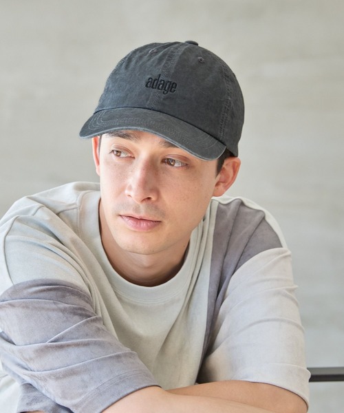 LAKOLE（ラコレ）の「ピグメントロゴキャップ / 129628（キャップ・メンズ・ブルー/カーキ/チャコール・9）」の2枚目の写真