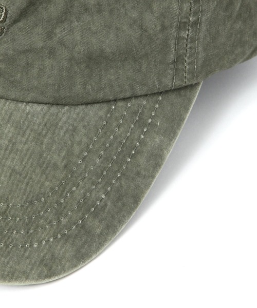 LAKOLE（ラコレ）の「ピグメントロゴキャップ / 129628（キャップ・メンズ・ブルー/カーキ/チャコール・9）」の6枚目の写真