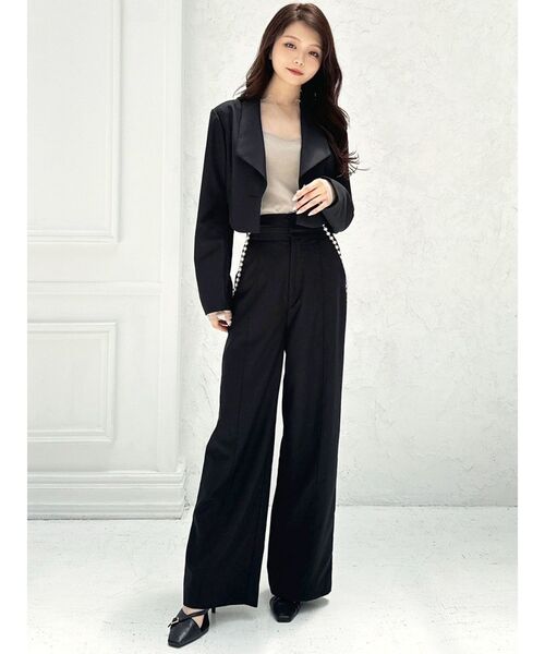 RESEXXY（リゼクシー）の「グリッターシアートップス（Tシャツ/カットソー・レディース・ブラック/ベージュ/レッド・FREE）」の14枚目の写真