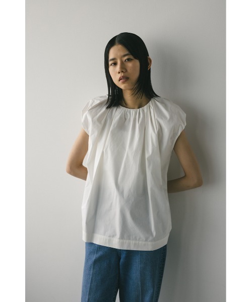 STYLEMIXER（スタイルミキサー）の「ギャザースリーブブラウス（シャツ