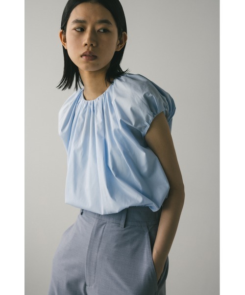 styling/ ギャザースリーブブラウス セットアップ対応】ギャザースリーブブラウス(ブラウス