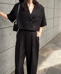 セットアップ クロップド」に該当するジャケット/アウターファッション