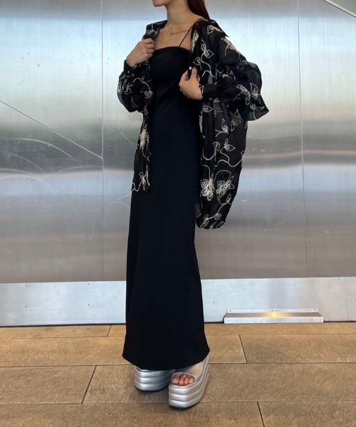 AMAIL アマイル ドレス ワンピース オケージョン Mature paypuri dress（ドレス）｜AMAIL（アマイル）の