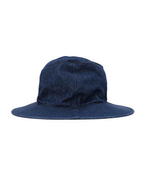 KIJIMA TAKAYUKI(キジマ タカユキ)の「KIJIMA TAKAYUKI(キジマタカユキ) DENIM OVERSIZE HAT(ハット・レディース・ネイビー・フリー)」の5枚目の写真