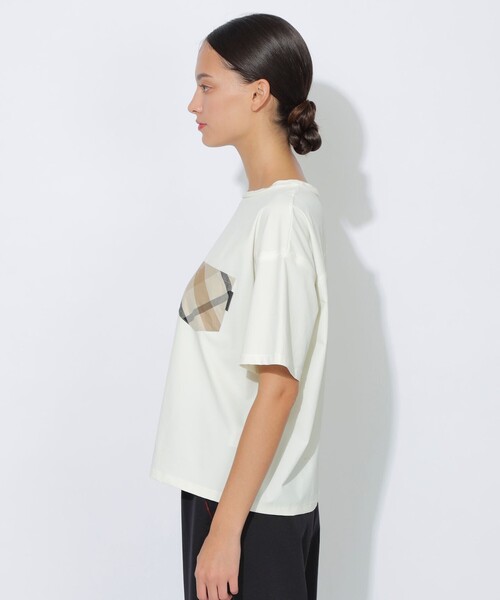 CB CRESTBRIDGE(シービークレストブリッジ)の「【はっ水】【接触冷感】【UNISEX】ナイロンストレッチリラックスポケットTシャツ(Tシャツ/カットソー・レディース・グリーン系その他5/ホワイト系その他/ネイビー・1/2/3)」の8枚目の写真