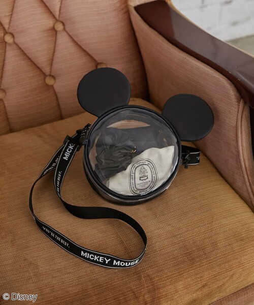 Disney（ディズニー）の「【Disney／ディズニー】coen限定 クリアショルダーバッグ（ショルダーバッグ・レディース・ブラック/その他1/その他2・FREE）」の2枚目の写真