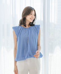 シアーオーガンジーブラウス